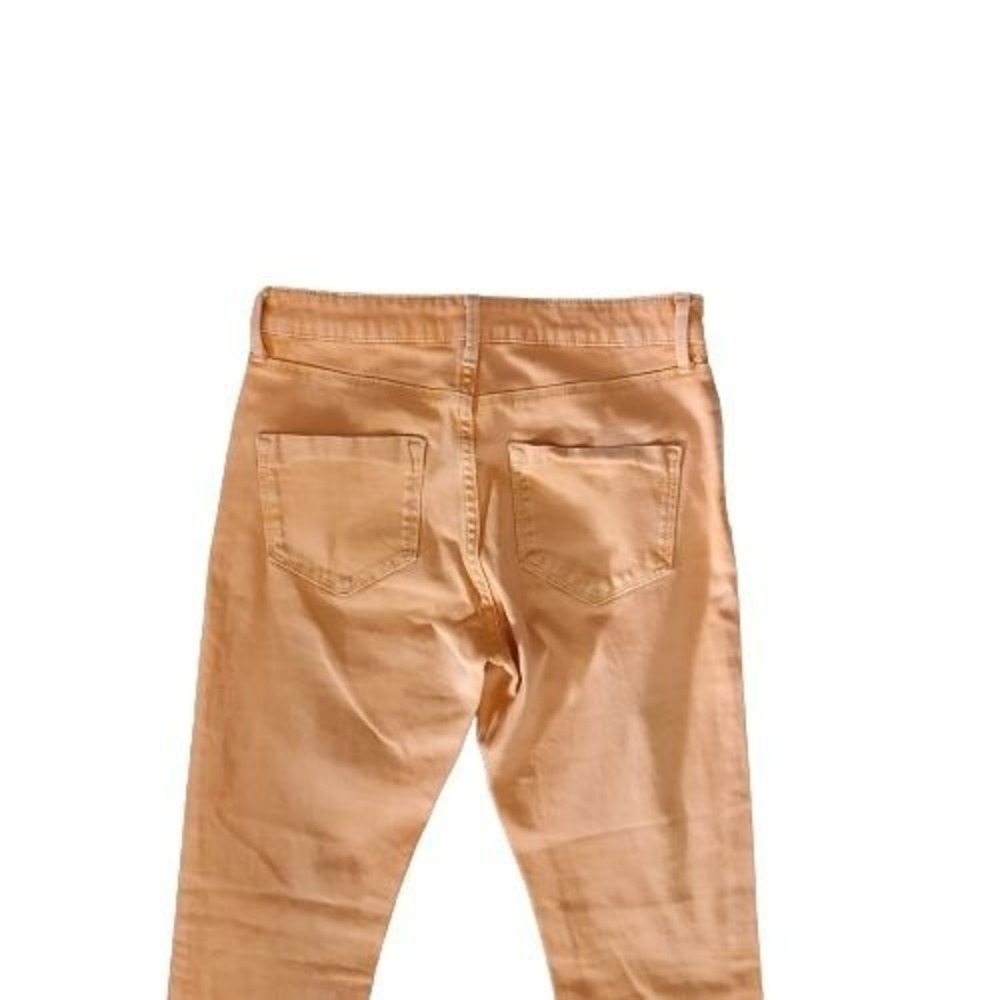 Topshop Moto Women's Jamie Skinny Jeans Light Orange Size W28 L32 - Picture 11 of 12
